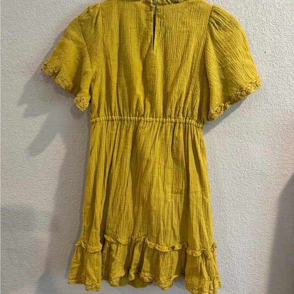 Zara Girl Lace textured dress 11/12y - Picture 3 of 3